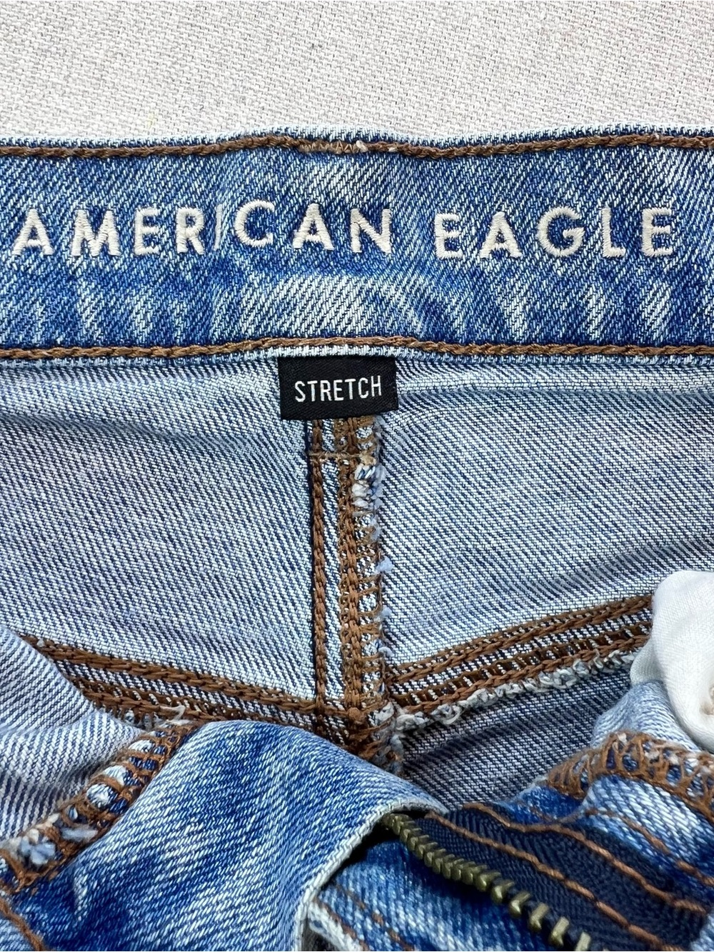 Women’s Distressed High-Rise Ripped Distressed Comfy Boho Indie Denim Shorts - 2 - Picture 3 of 9